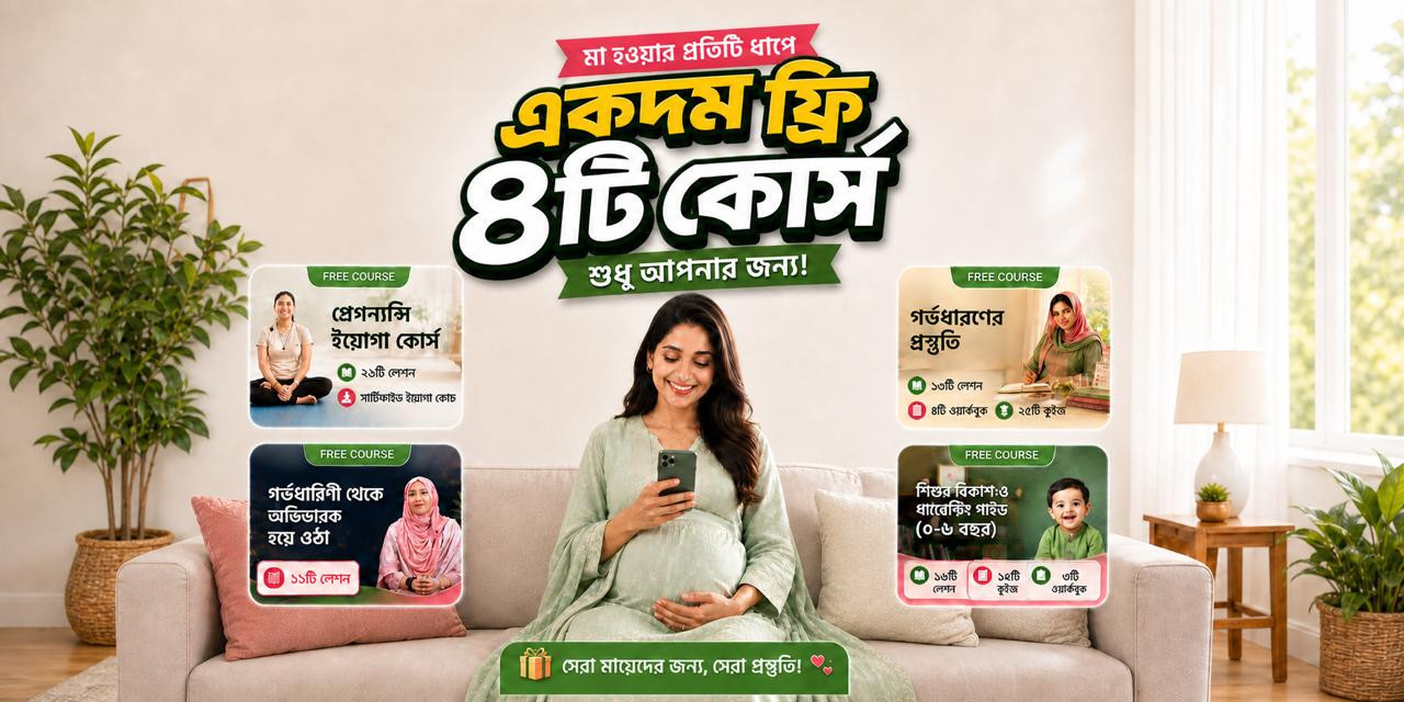 প্রেগ্ন্যান্সি ইয়োগা কোর্স